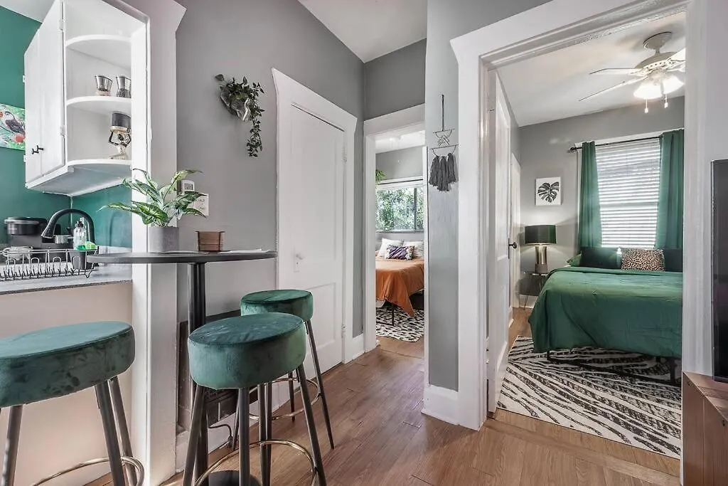 Jungle Themed Apt. Close To Coffee, Food + Shops! Tampa 0*,